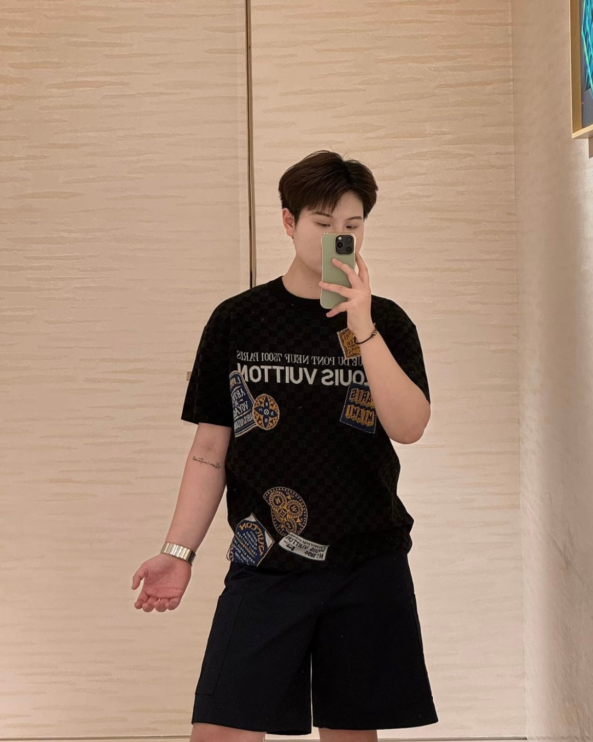 체인2호 / 루이비통 남성 여성 반팔 티셔츠