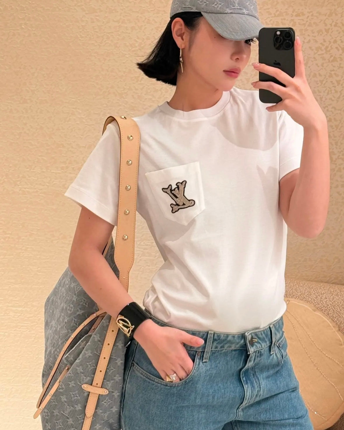 체인2호 / 루이비통 여성 반팔 티셔츠