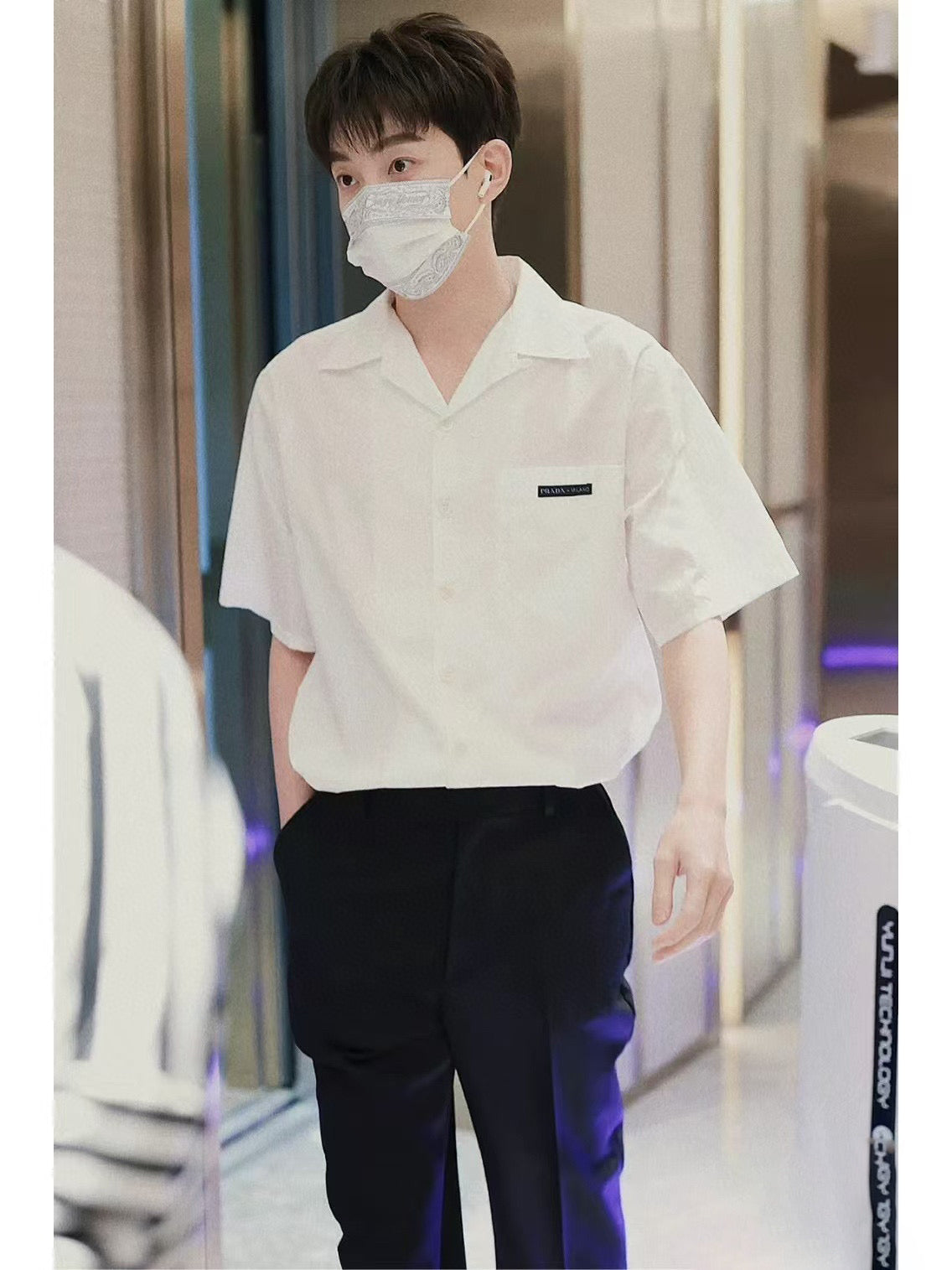 체인2호 / 프라다 남성 반팔 셔츠