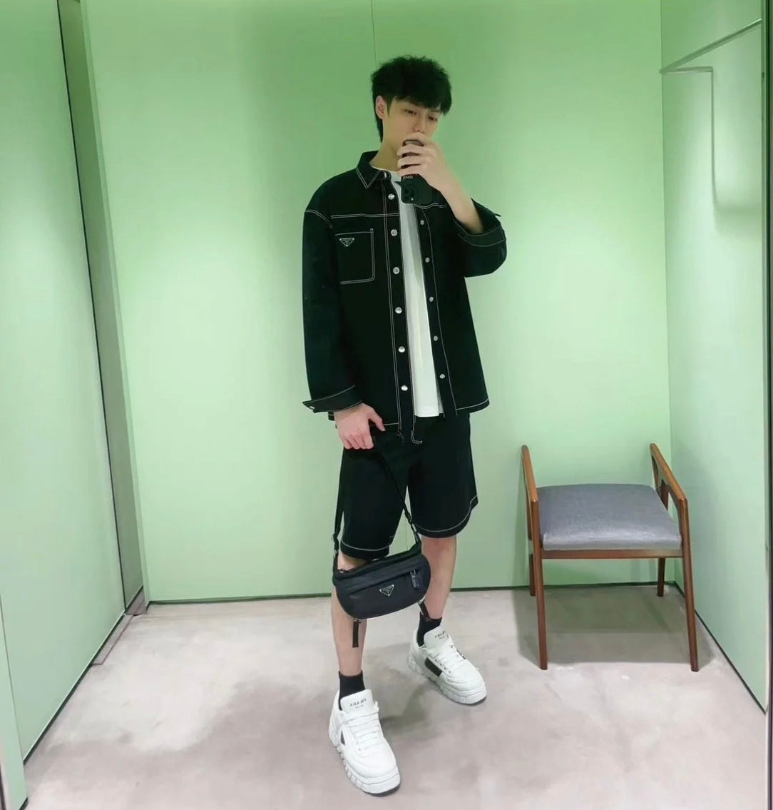 BVG / 프라다 남성 데님 반바지