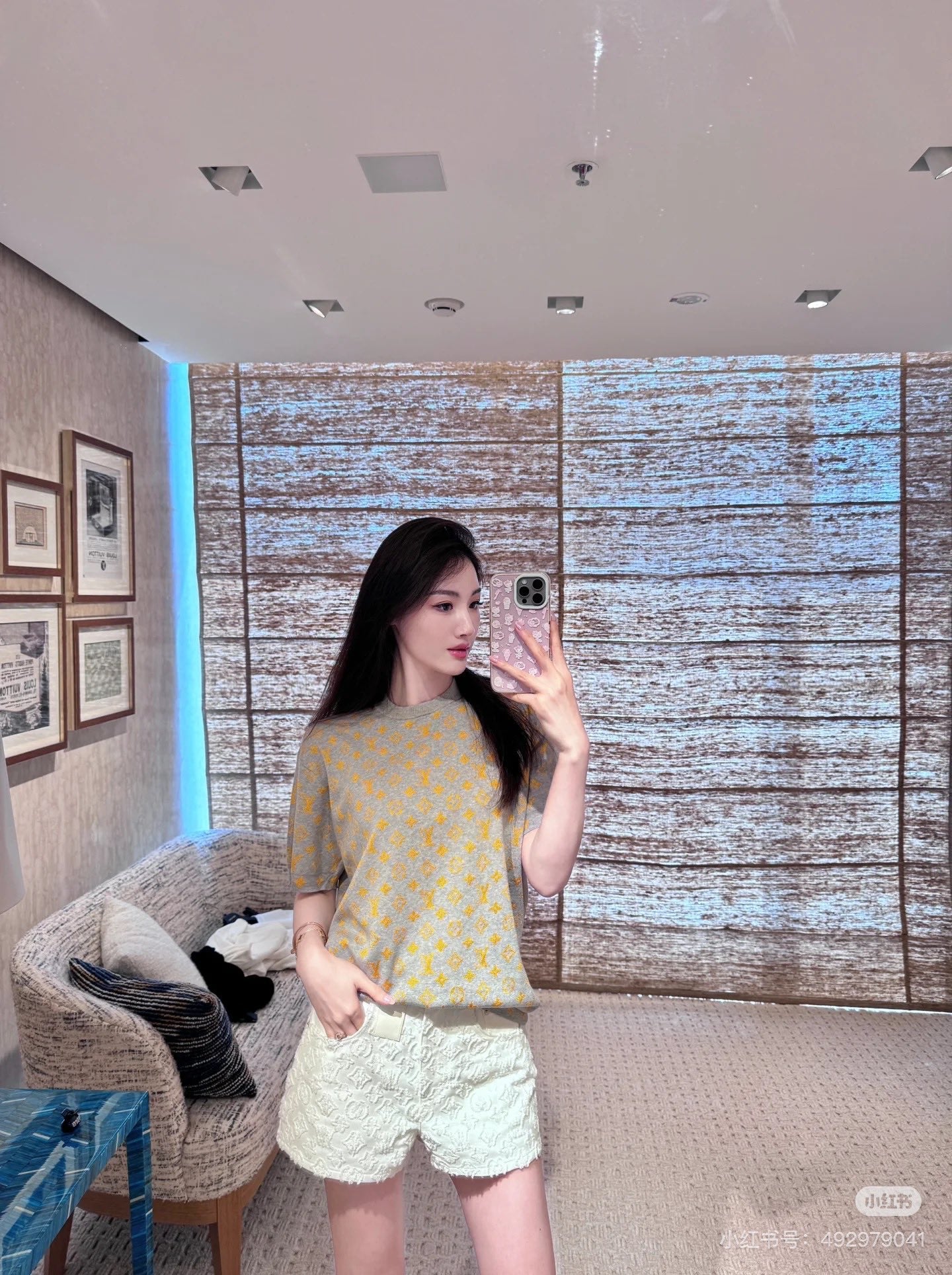 체인2호 / 루이비통 남성 반팔 티셔츠