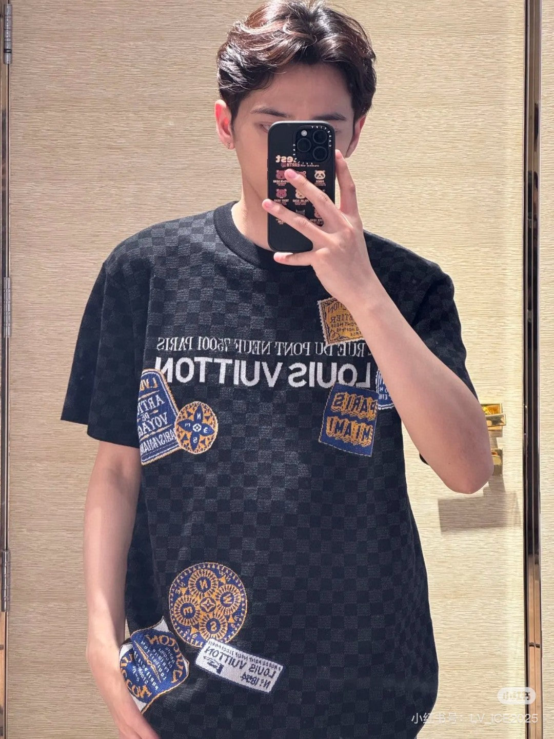 체인2호 / 루이비통 남성 니트 반팔