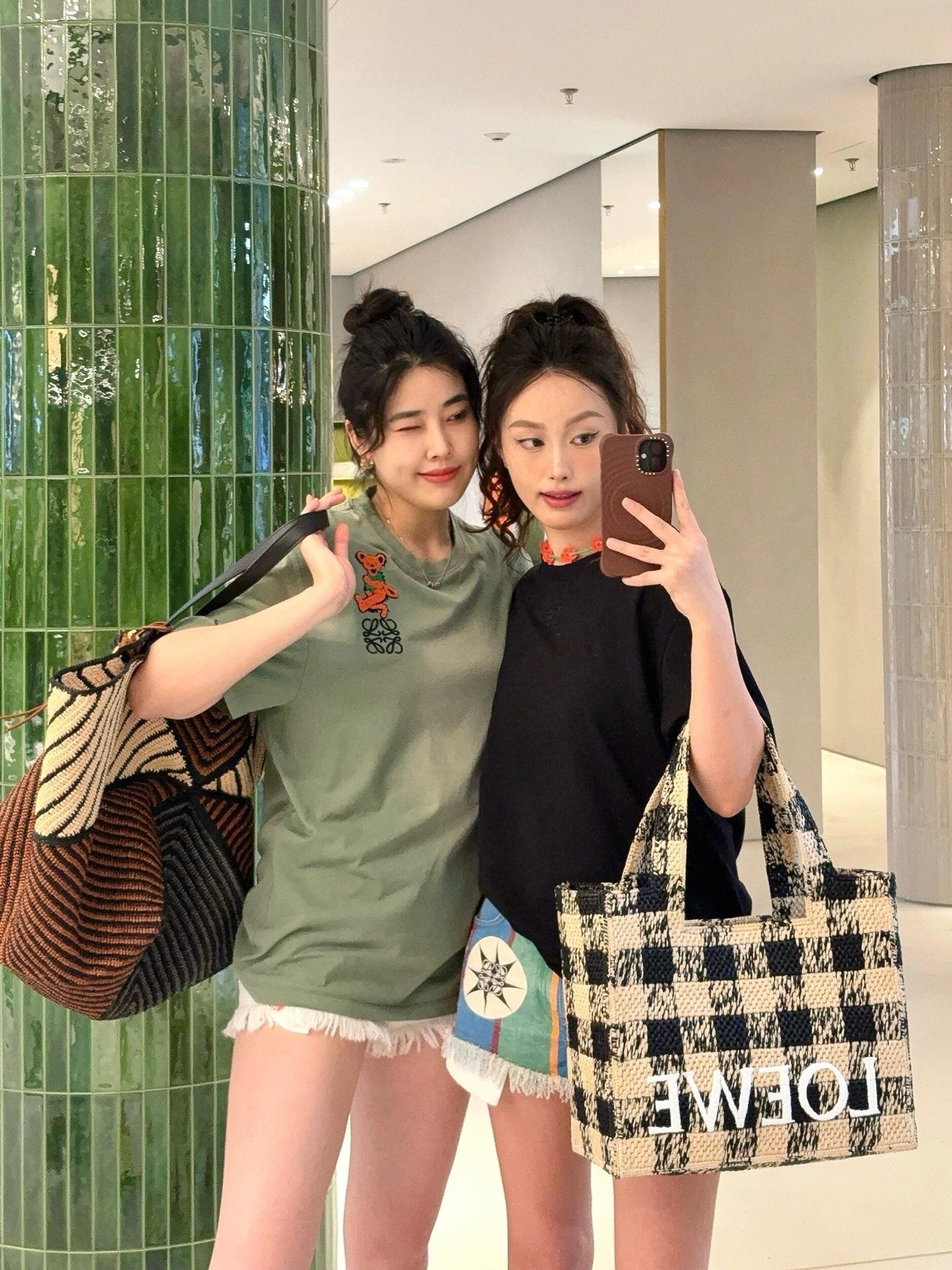 체인2호 / 로에베 남성 반팔 티셔츠