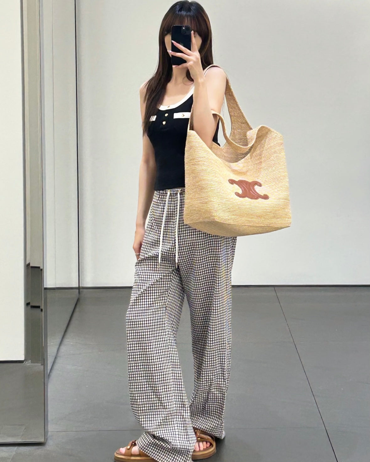 체인2호 / 셀린느 여성 니트 쇼트 베스트