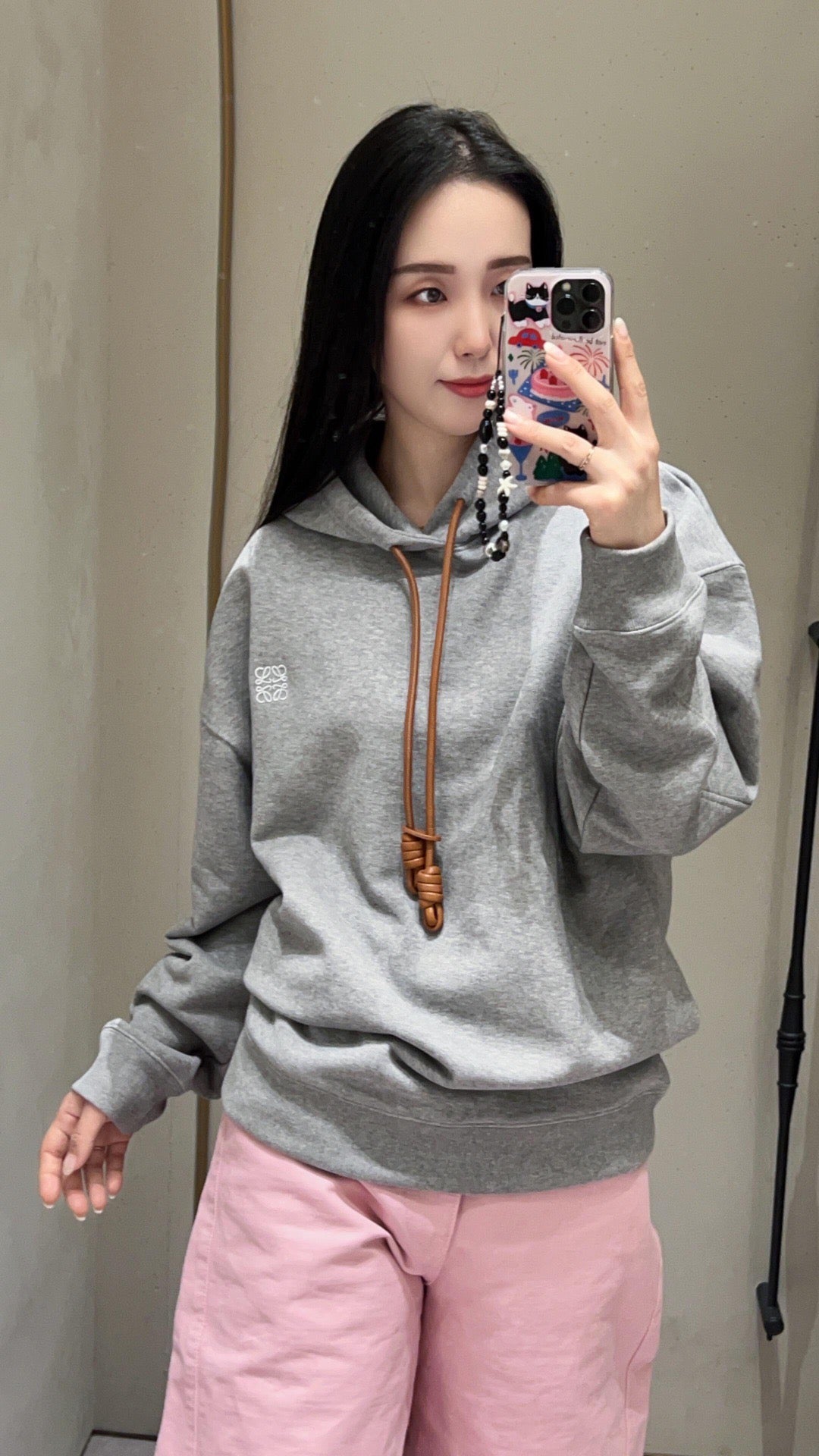 체인2호 / 로에베 남성 여성 후드