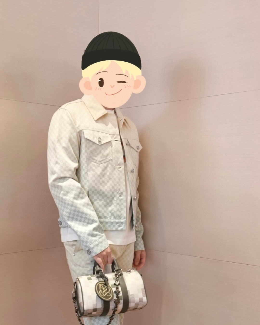 체인2호 / 루이비통 남성 데님 자켓