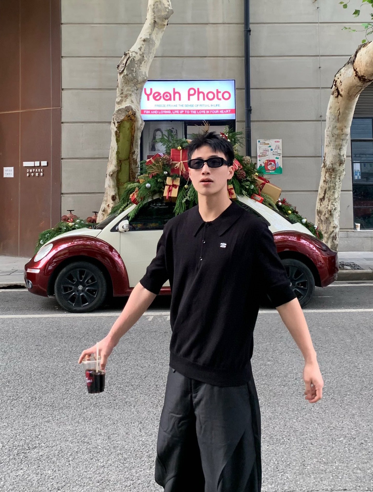 사슬 / 셀린느 남성 폴로넥 반팔 셔츠