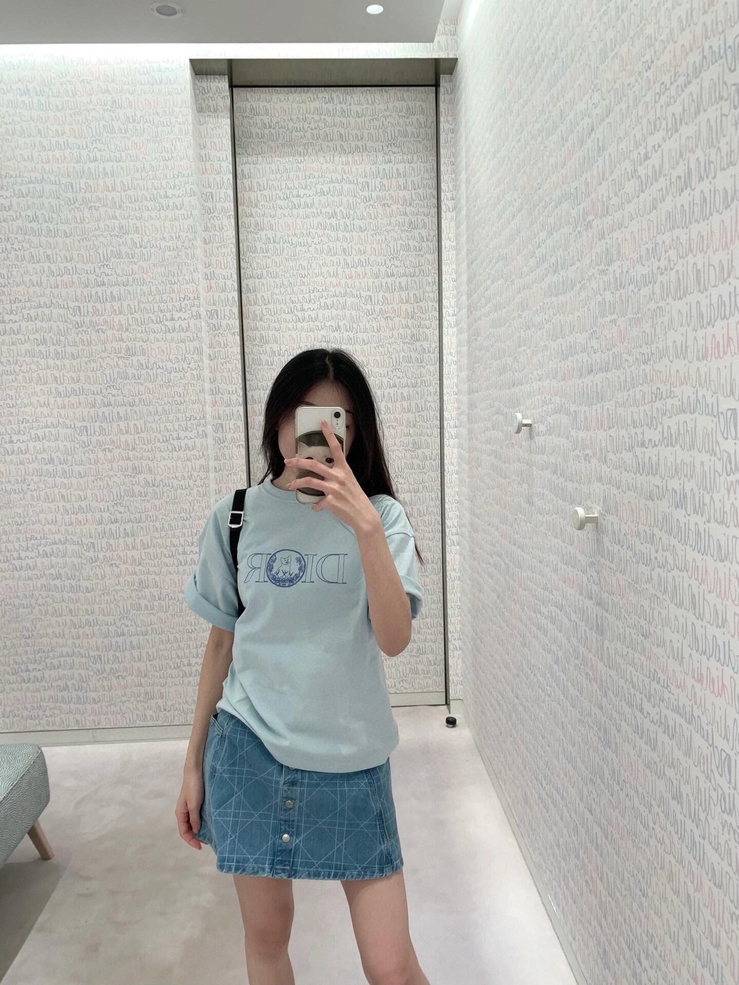 사슬 / 디올 남성 라운드넥 반팔 티셔츠