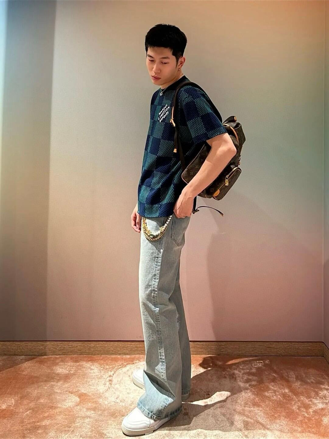 사슬 / 루이비통 남성 반팔 티셔츠
