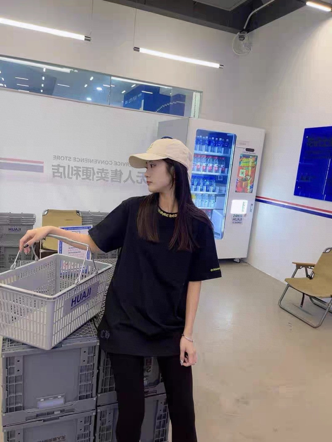 사슬 / 크롬하츠 남성 로고 프린트 라운드 티셔츠