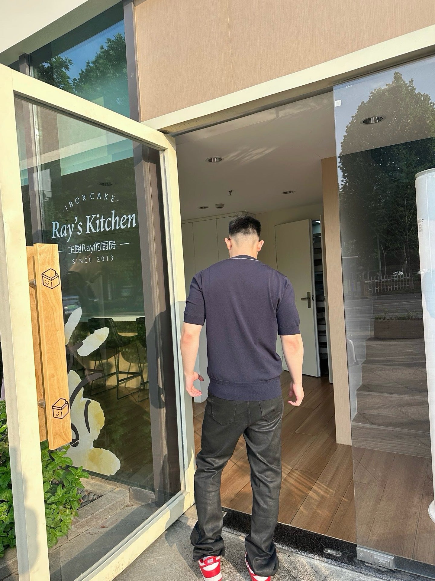 사슬 / 디올 남성 캐주얼 라운드 반팔 티셔츠