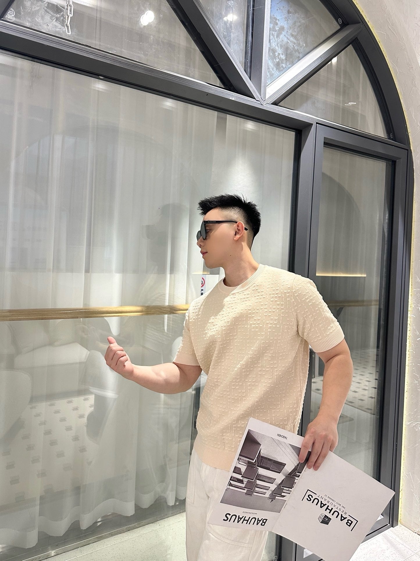 사슬 / 펜디 남성 라운드넥 반팔 티셔츠