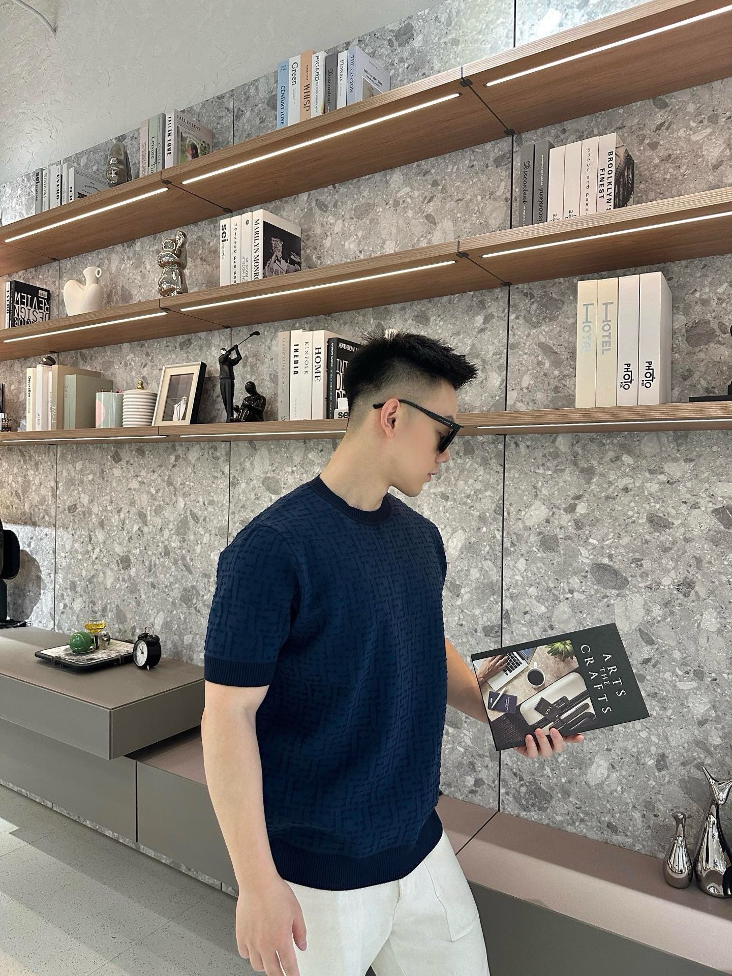 사슬 / 펜디 남성 라운드넥 반팔 티셔츠