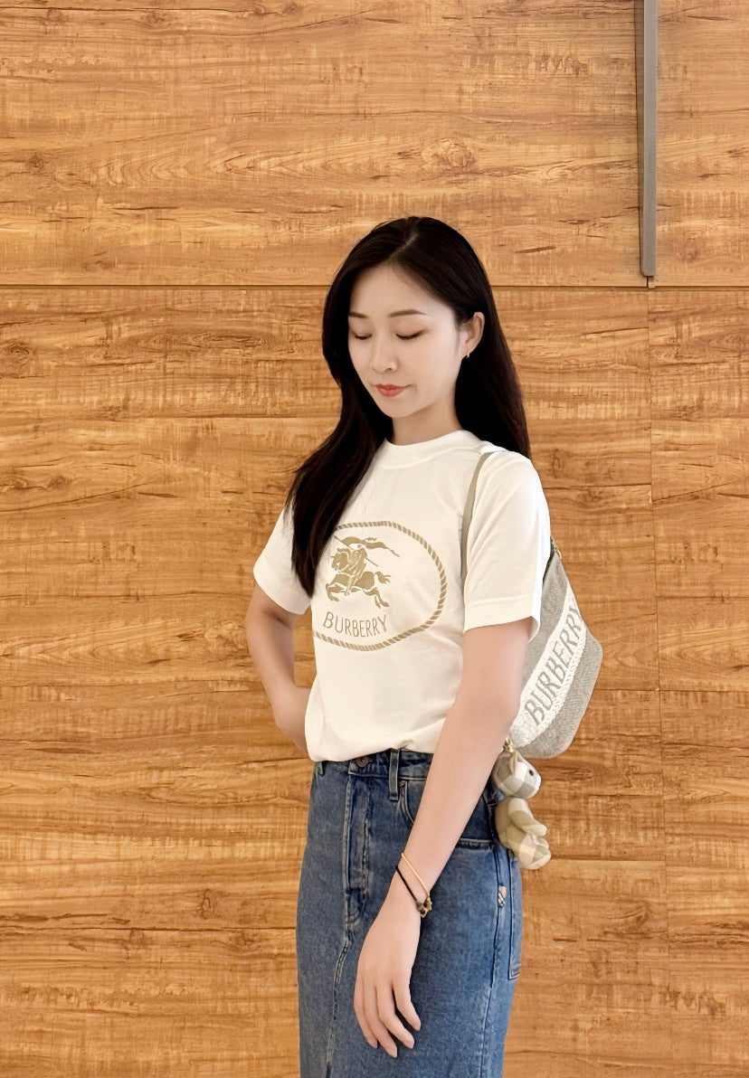 GTR / 버버리 남성 프린트 반팔 티셔츠