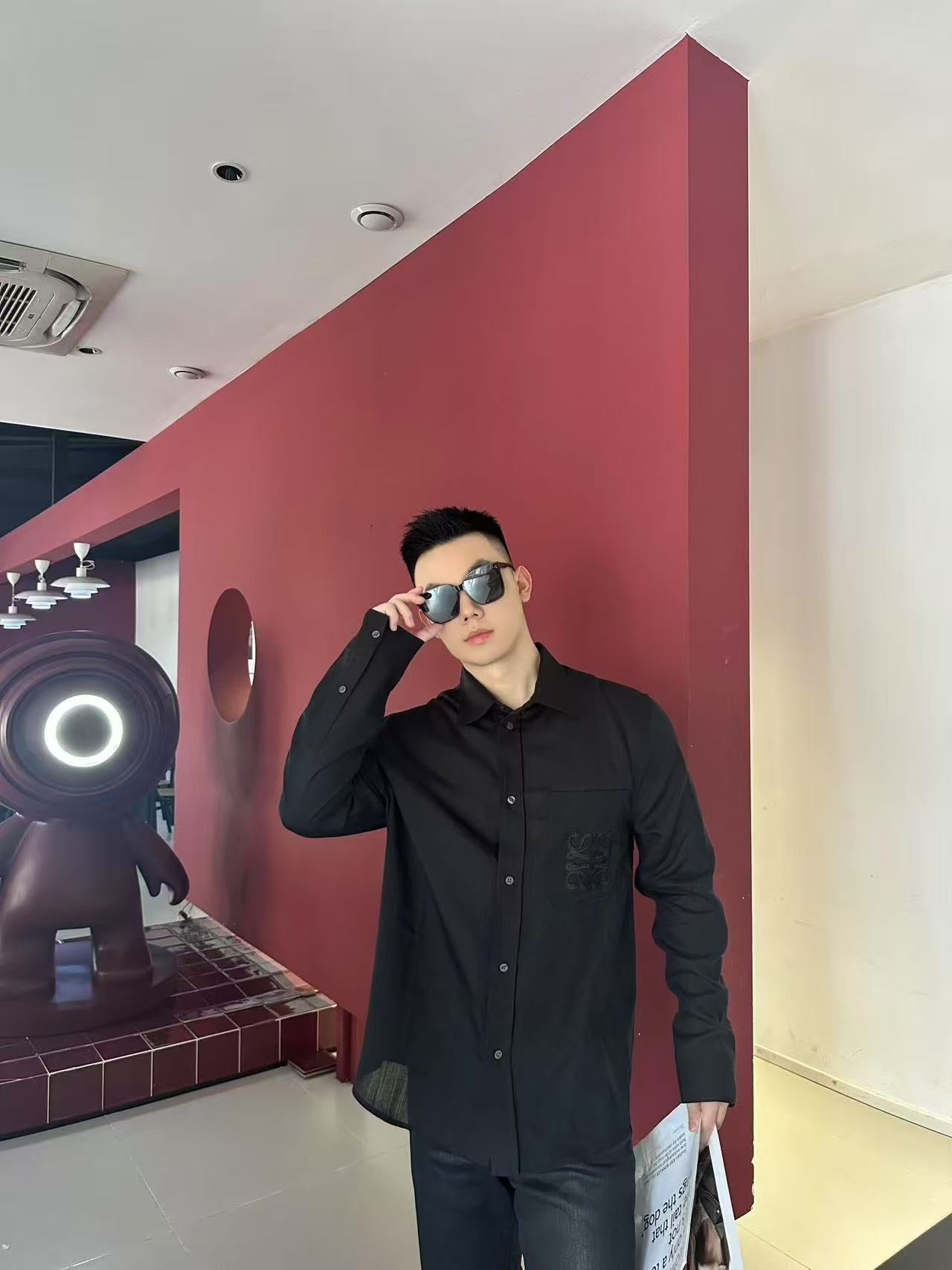 GTR / 로에베 남성 긴팔 셔츠