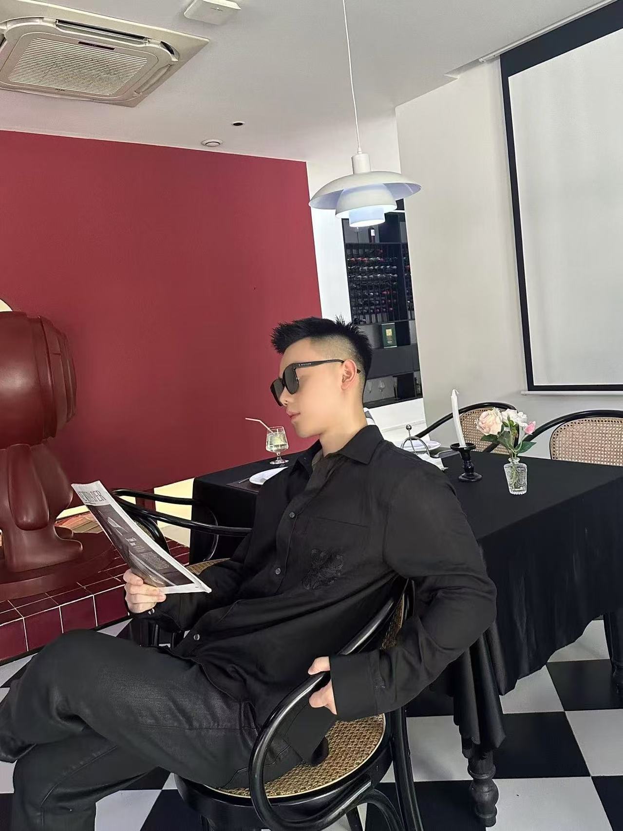 GTR / 로에베 남성 긴팔 셔츠