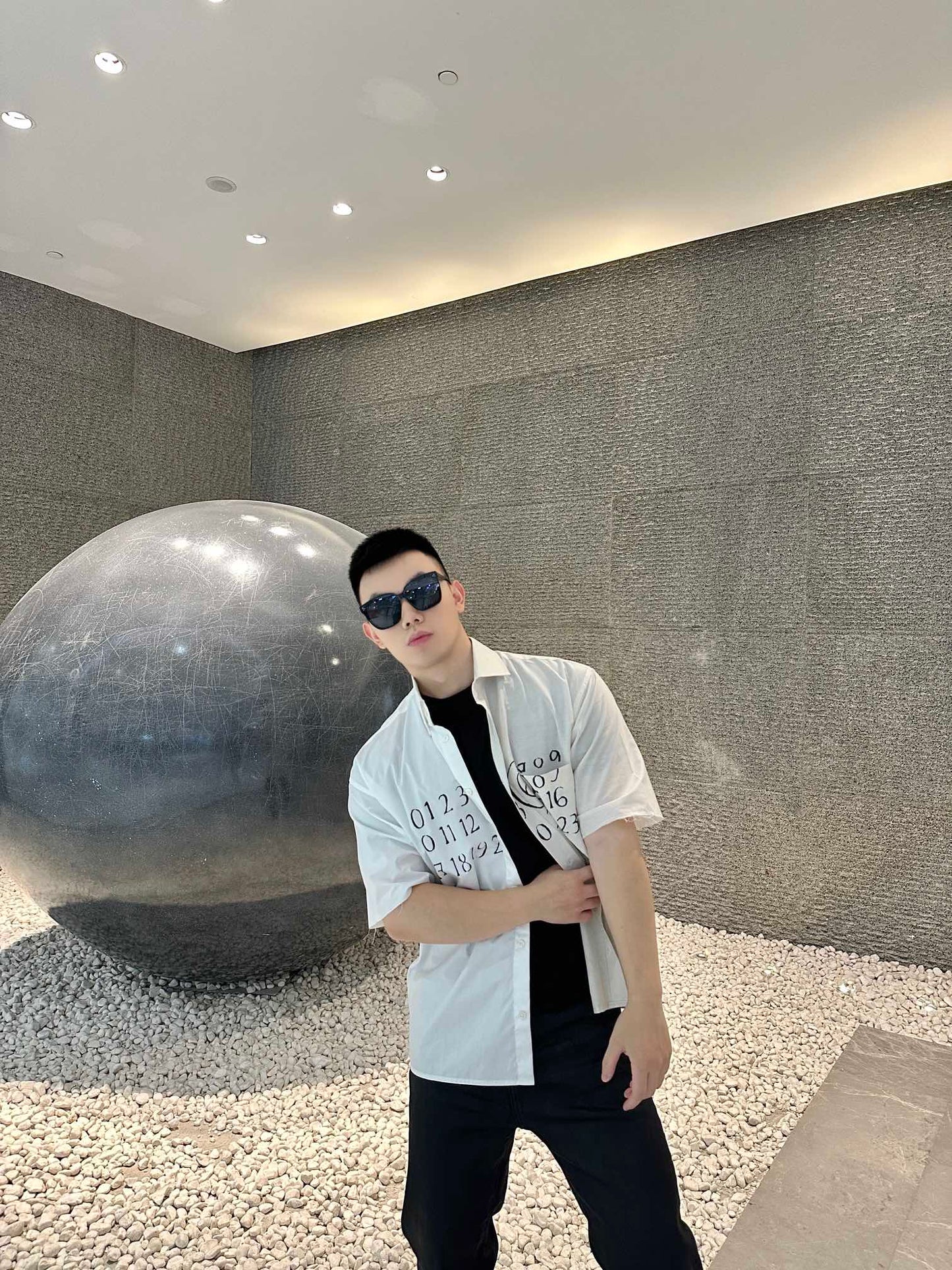GTR / 메종마르지엘라 남성 반팔 셔츠
