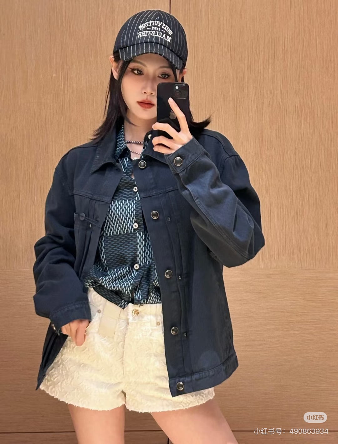 GTR / 루이비통 남성 데님 자켓