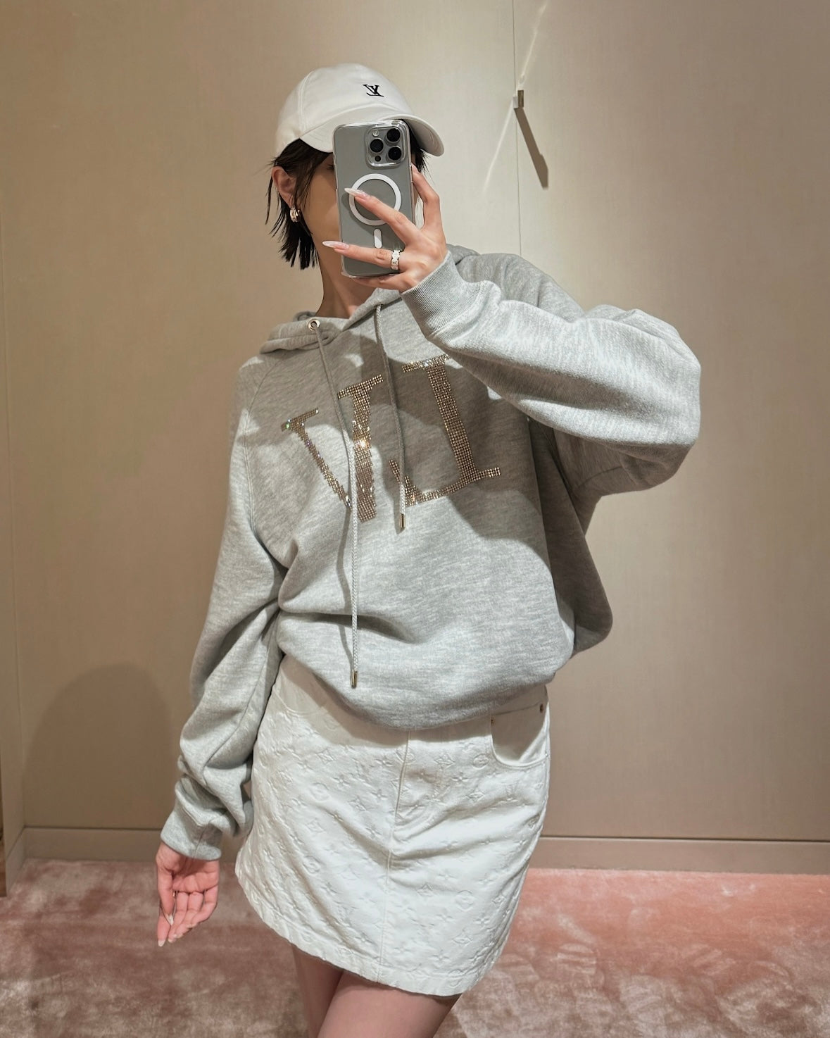체인2호 / 루이비통 남성 여성 후드