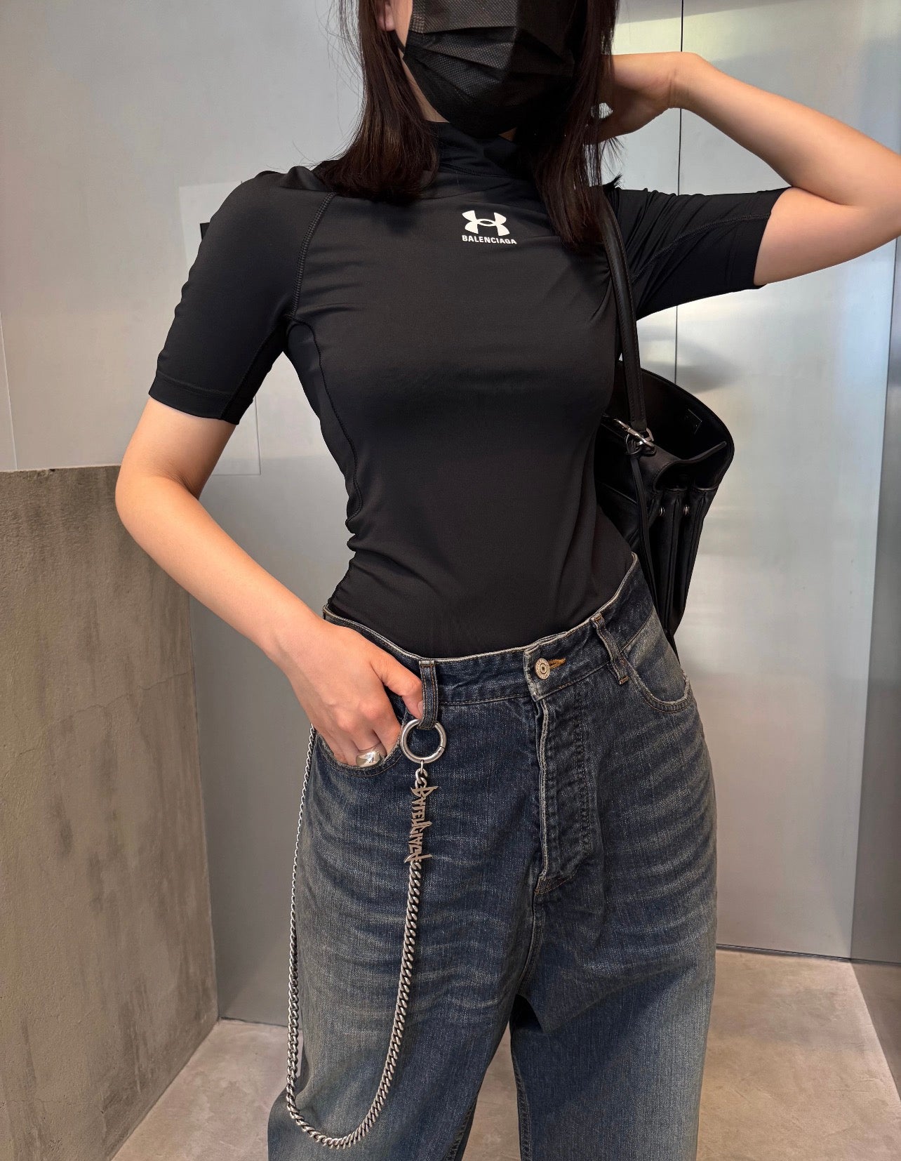 체인2호 / 발렌시아가 남성 여성 반팔 티셔츠