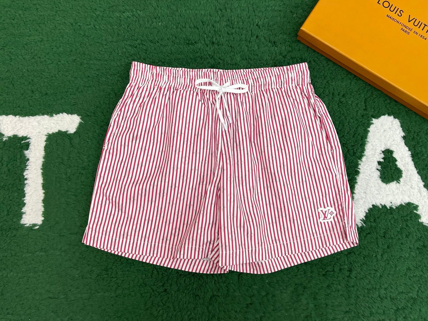 R공장 / 루이비통 남성 스트라이프 비치 반바지