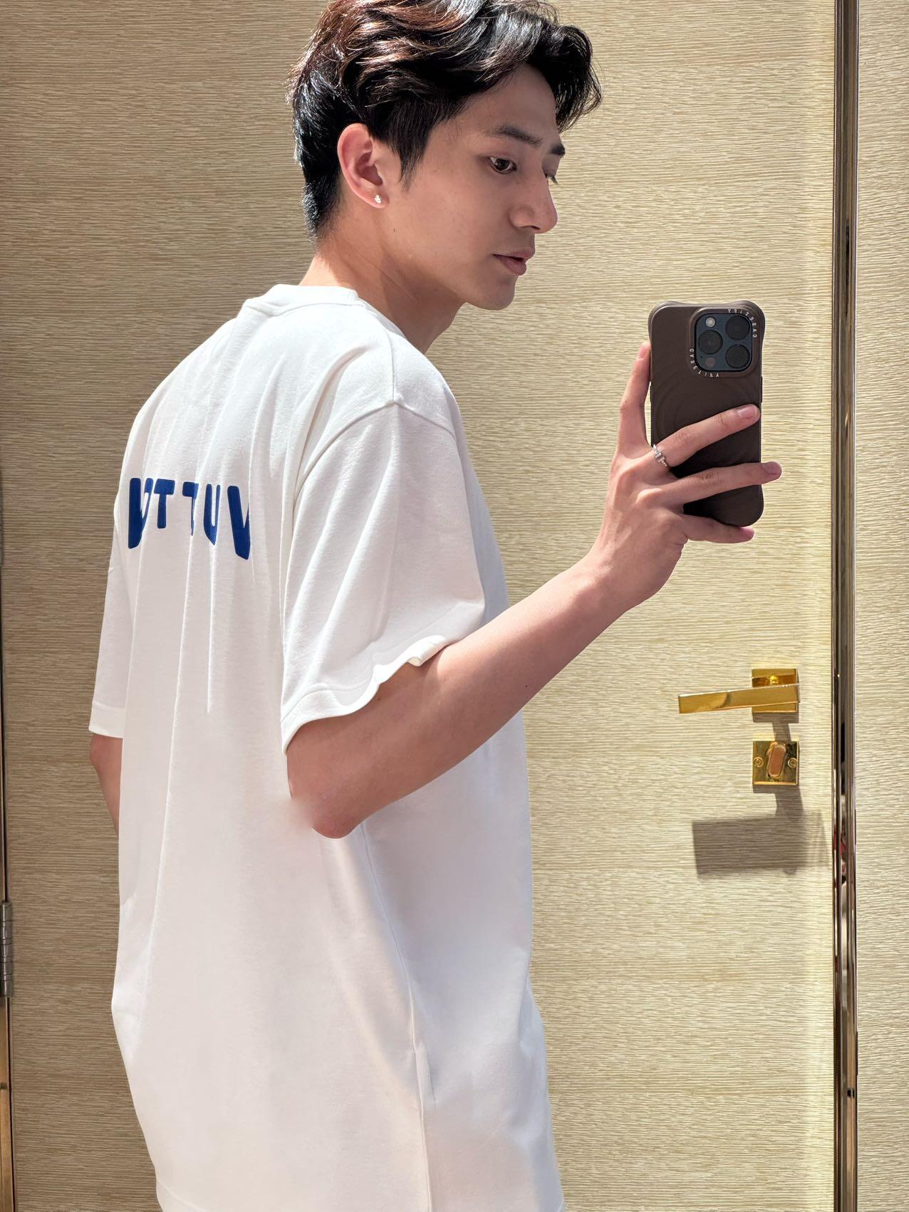 체인2호 / 루이비통 남성 여성 프린트 반팔