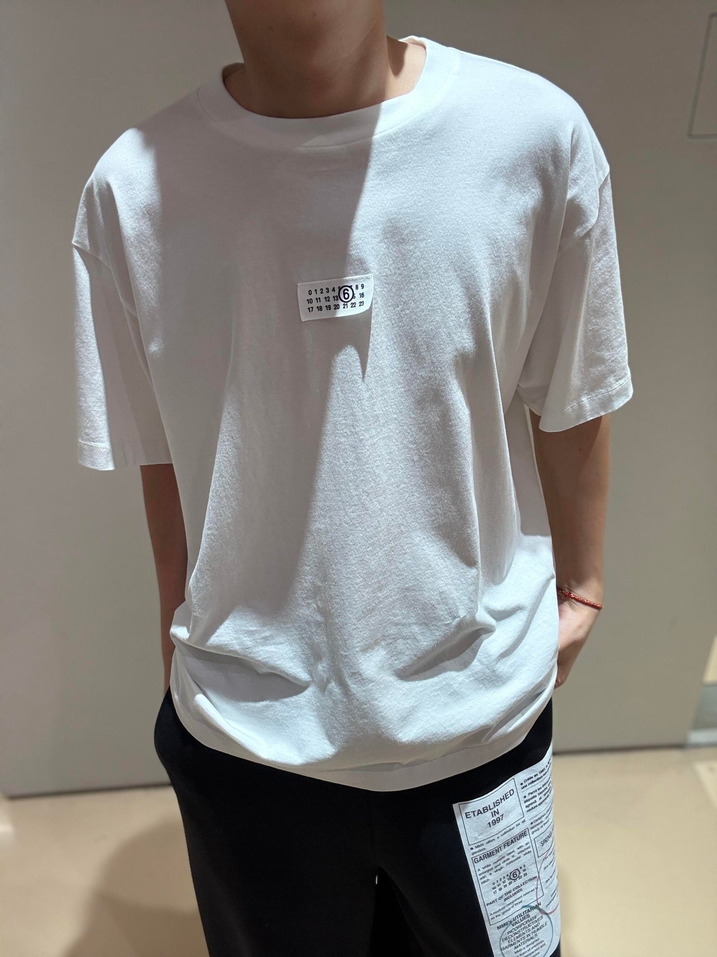R공장 / 메종마르지엘라 남성 반팔 티셔츠