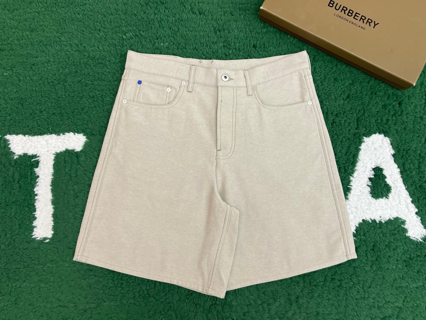 R공장 / 버버리 남성 데님 반팔 티셔츠