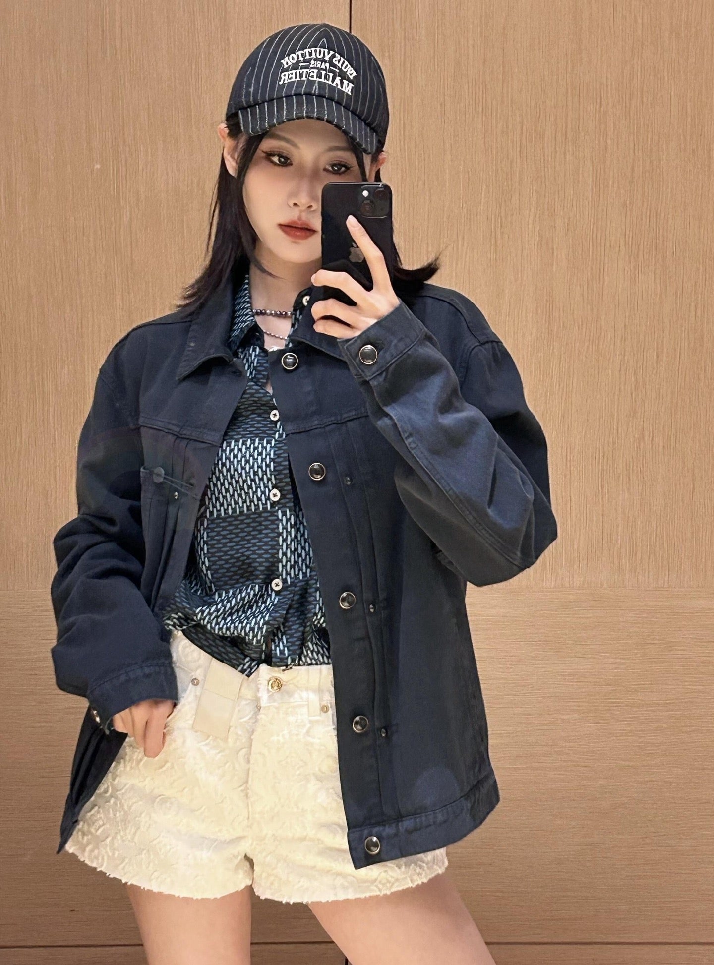 R공장 / 루이비통 남성 여성 데님 자켓