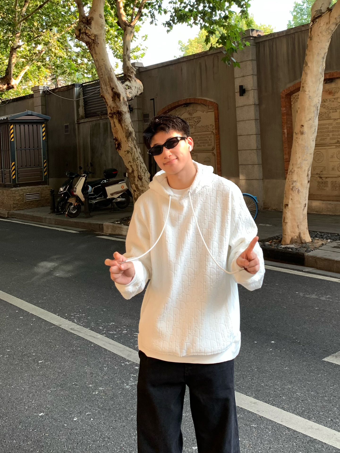 GTR / 디올 남성 여성 후드티