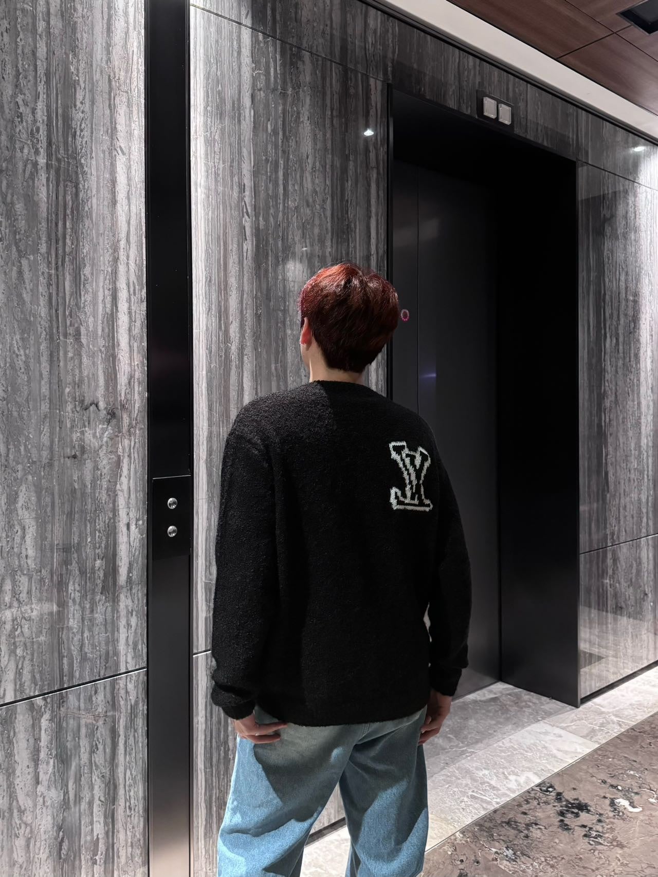 GTR / 루이비통 남성 컬러 박음표 니트