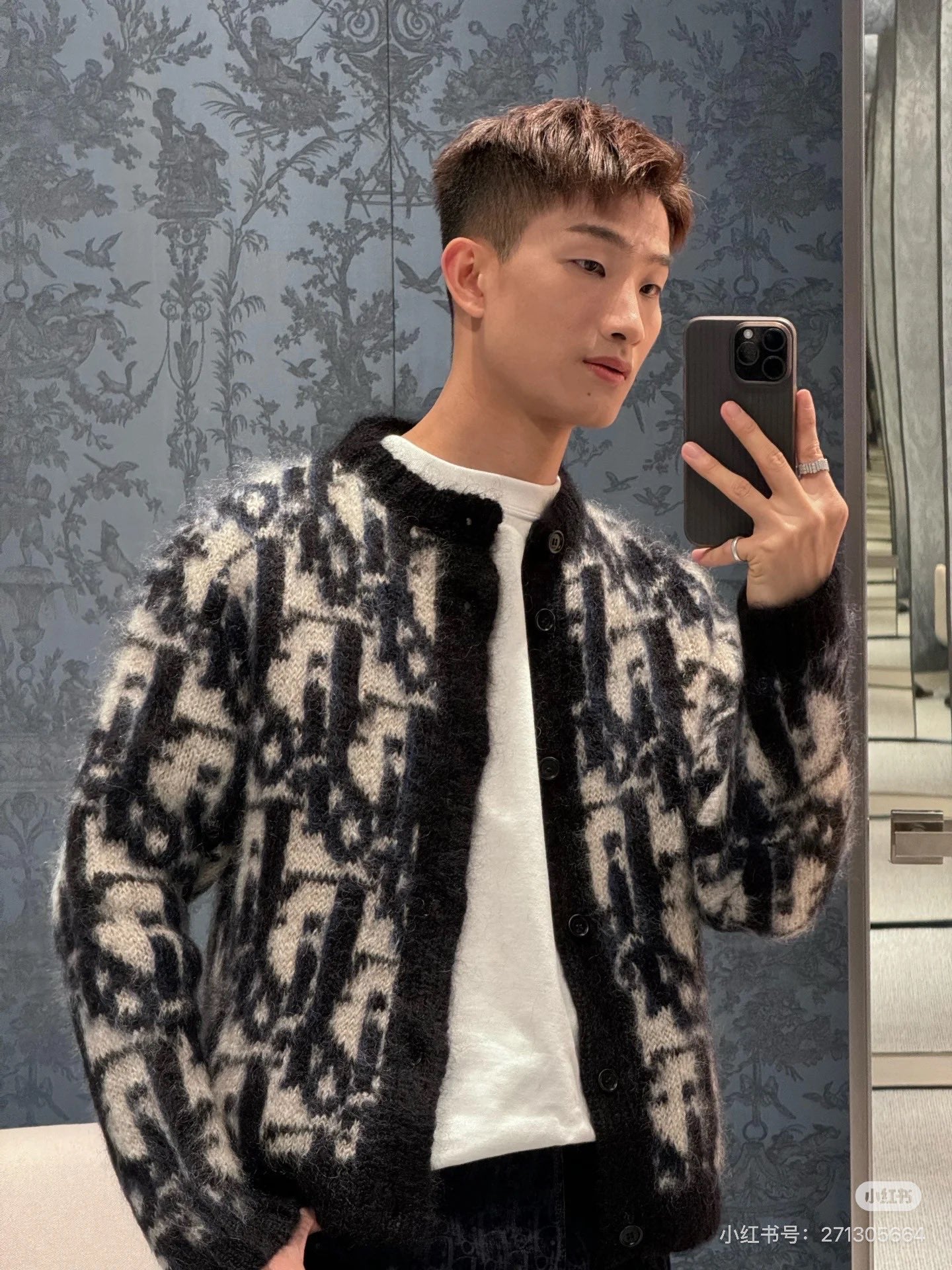 GTR / 디올 남성 여성 가디건