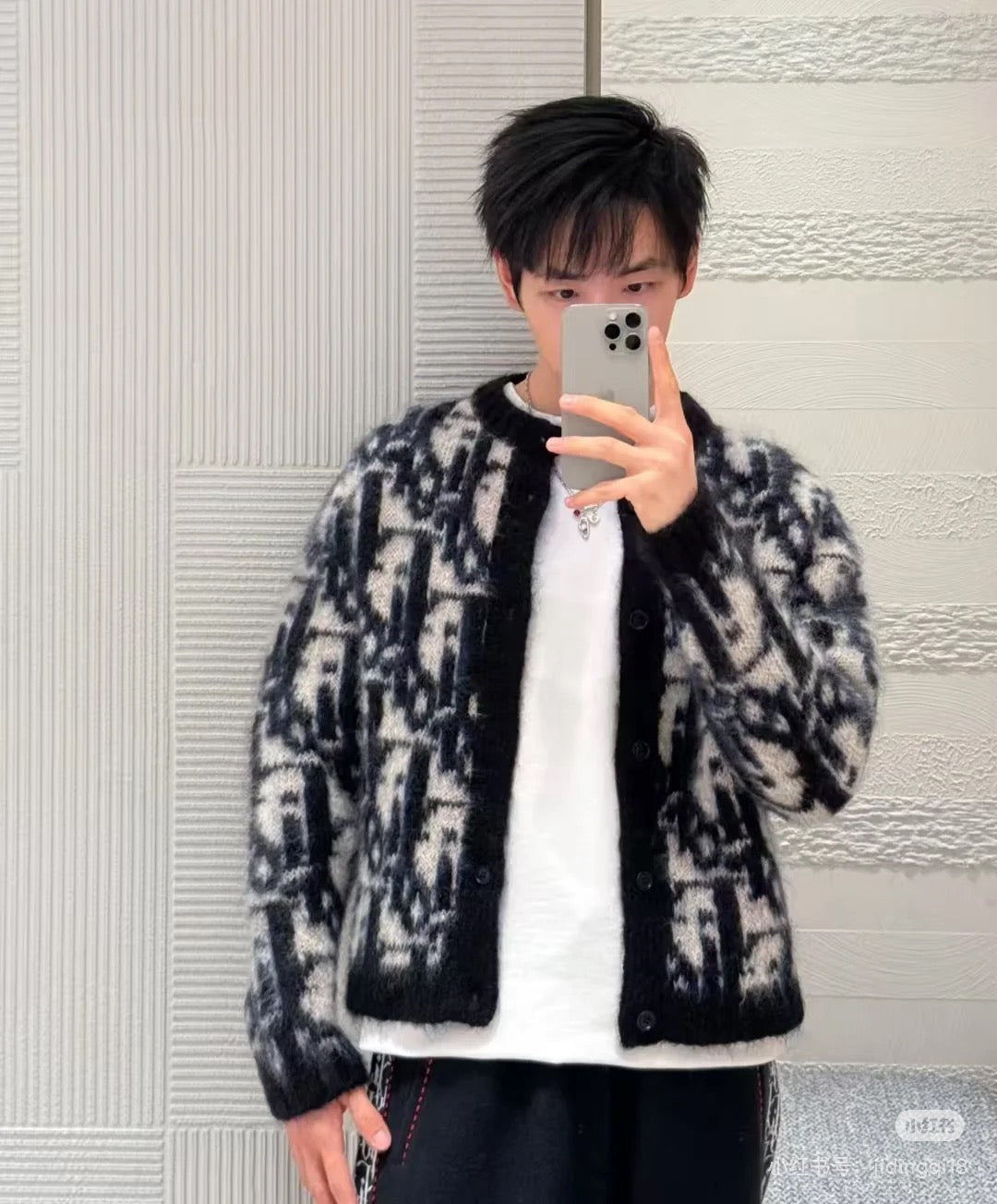 GTR / 디올 남성 여성 가디건