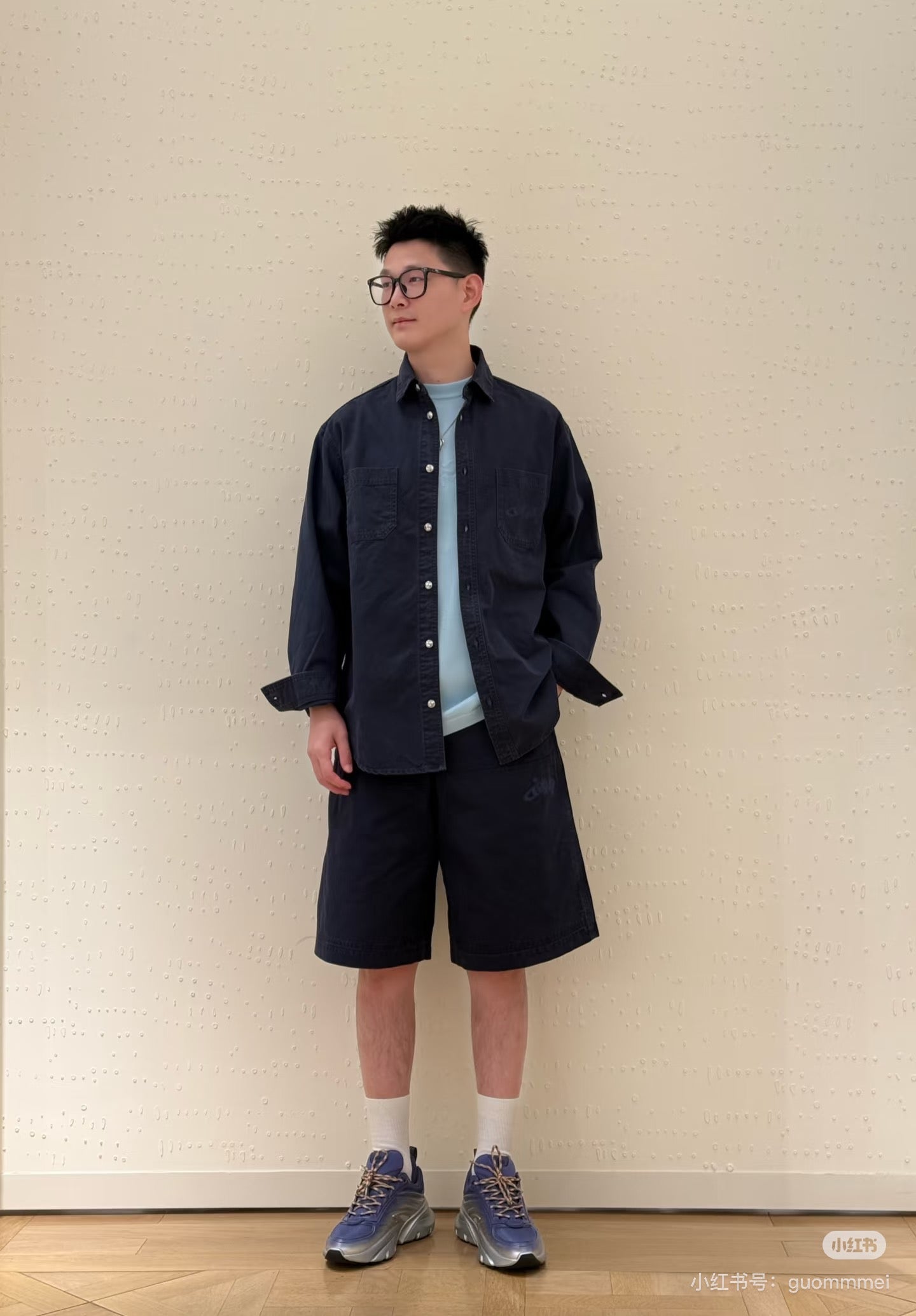 GTR / 디올 남성 데님 셔츠