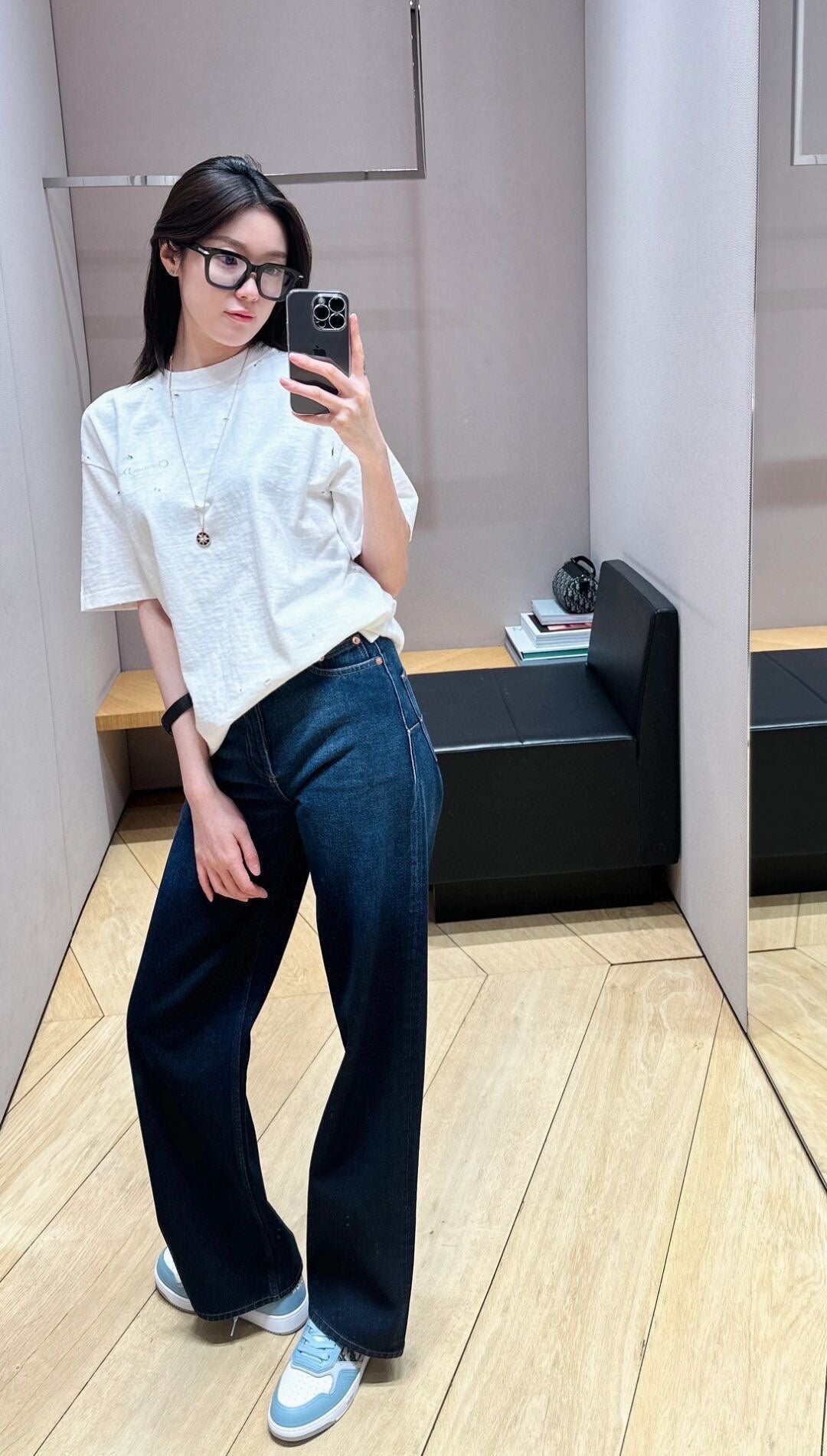 체인2호 / 디올 남성 여성 프린팅 반팔