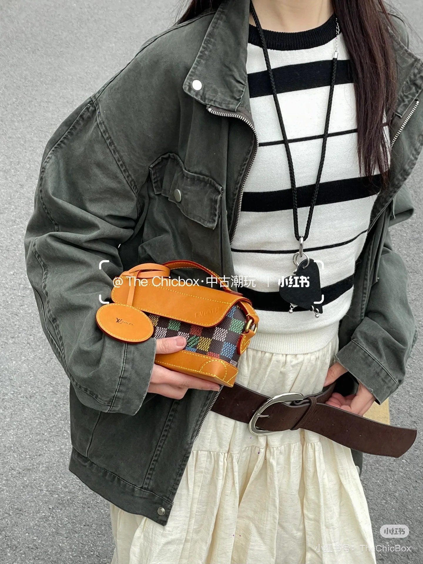양 공장 / 루이비통 컬러 박스 가방