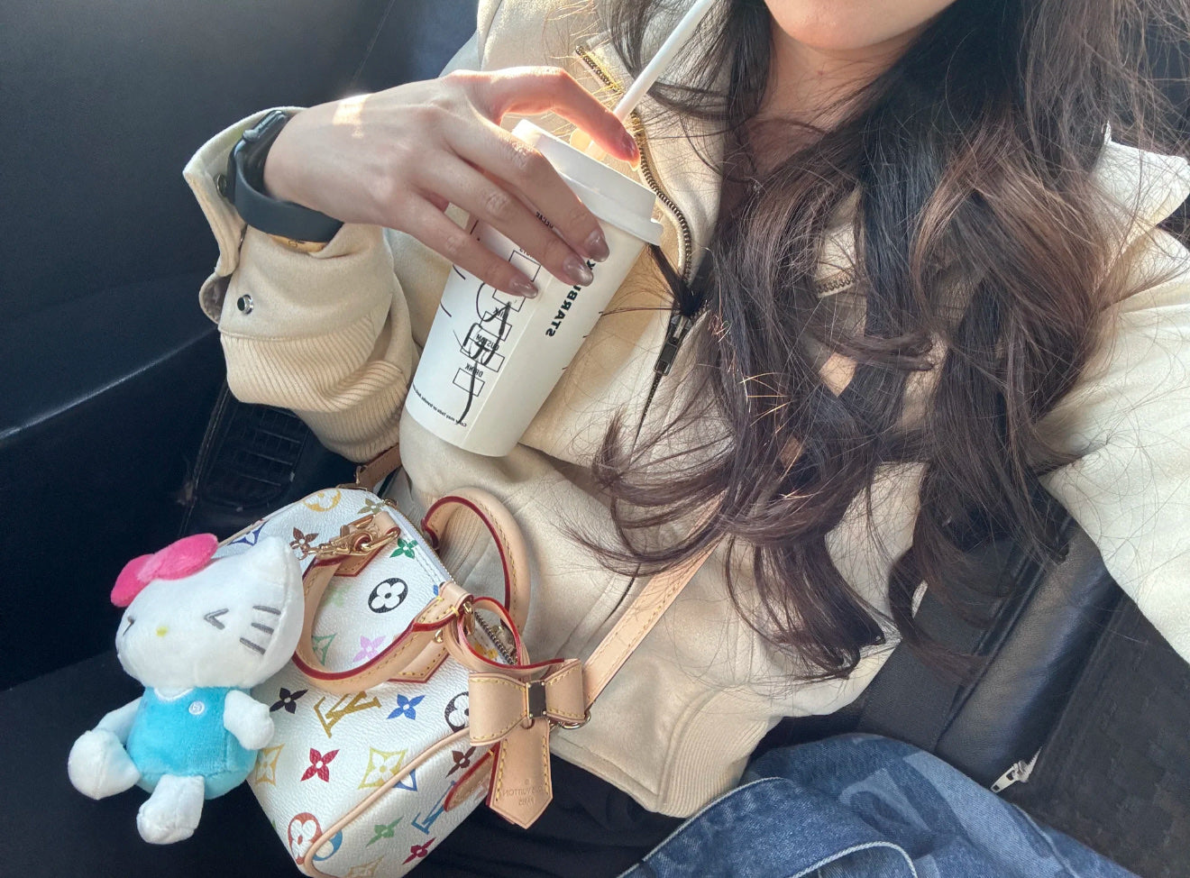 양 공장 / 루이비통 베개 가방