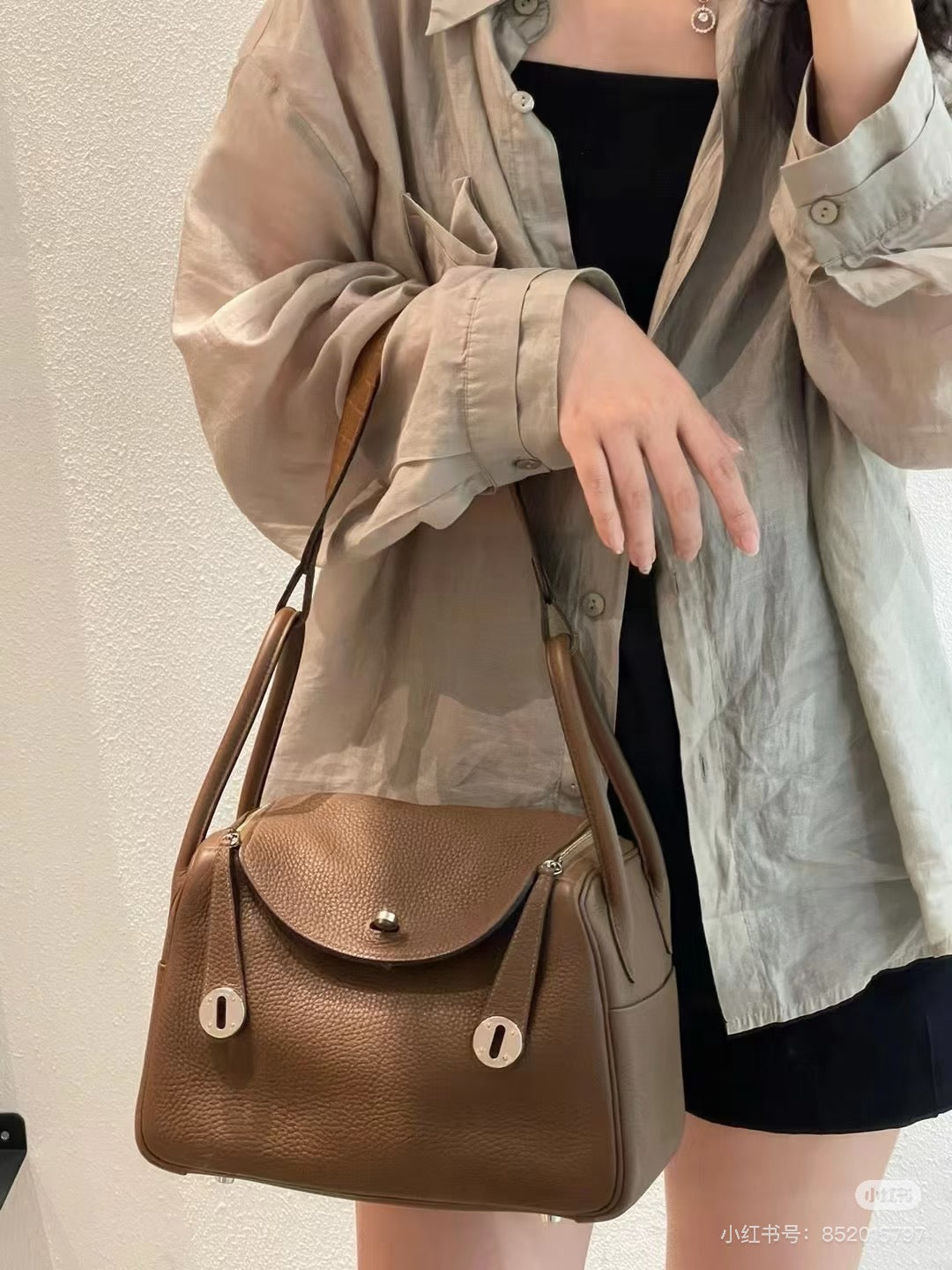 양 공장 / 에르메스 브라운 모터백