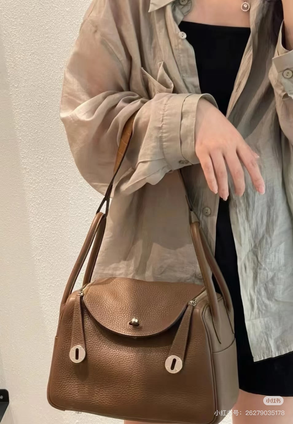 양 공장 / 에르메스 브라운 모터백