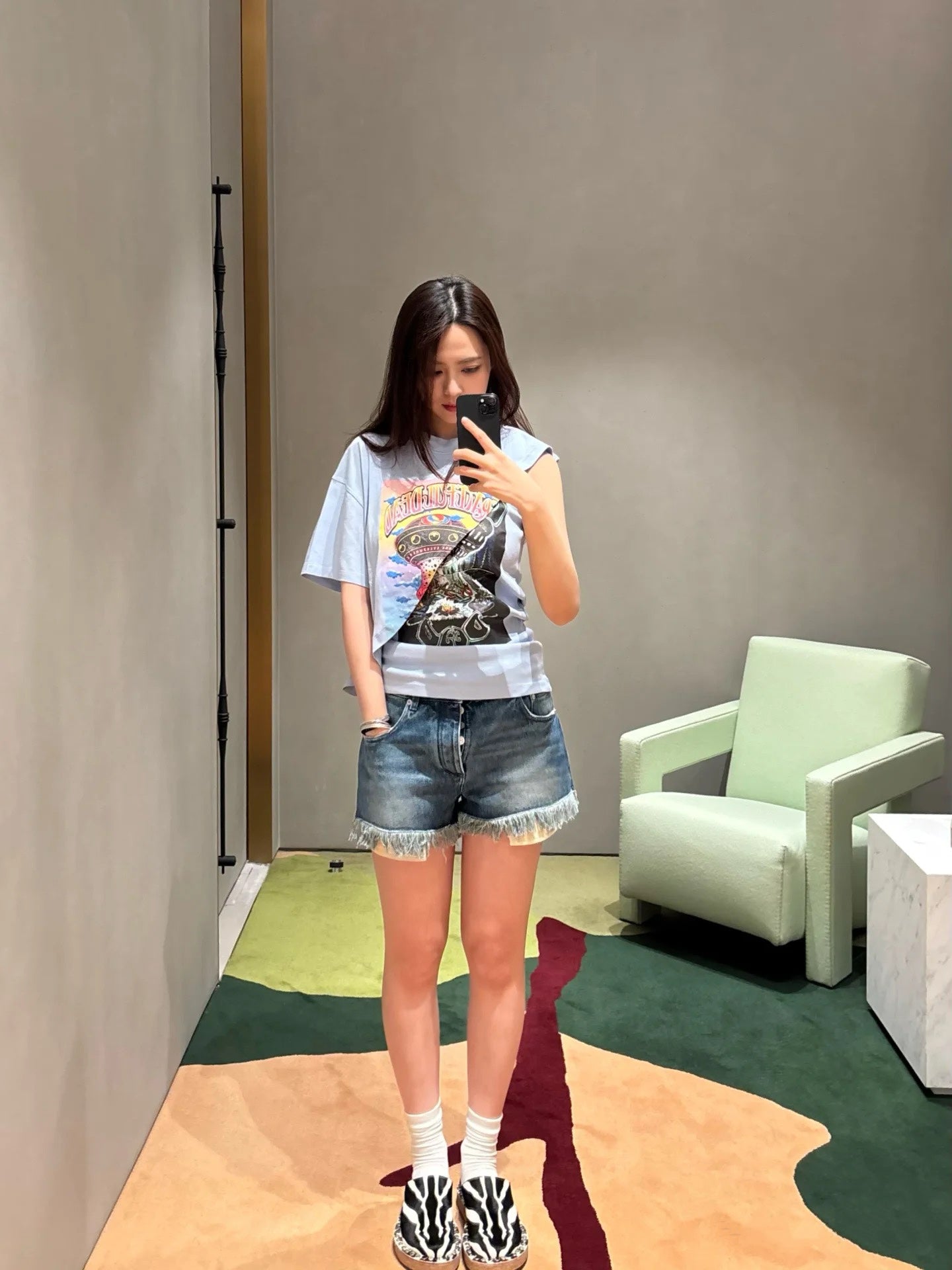 티모 공장 / 로에베 여성 반팔 티셔츠