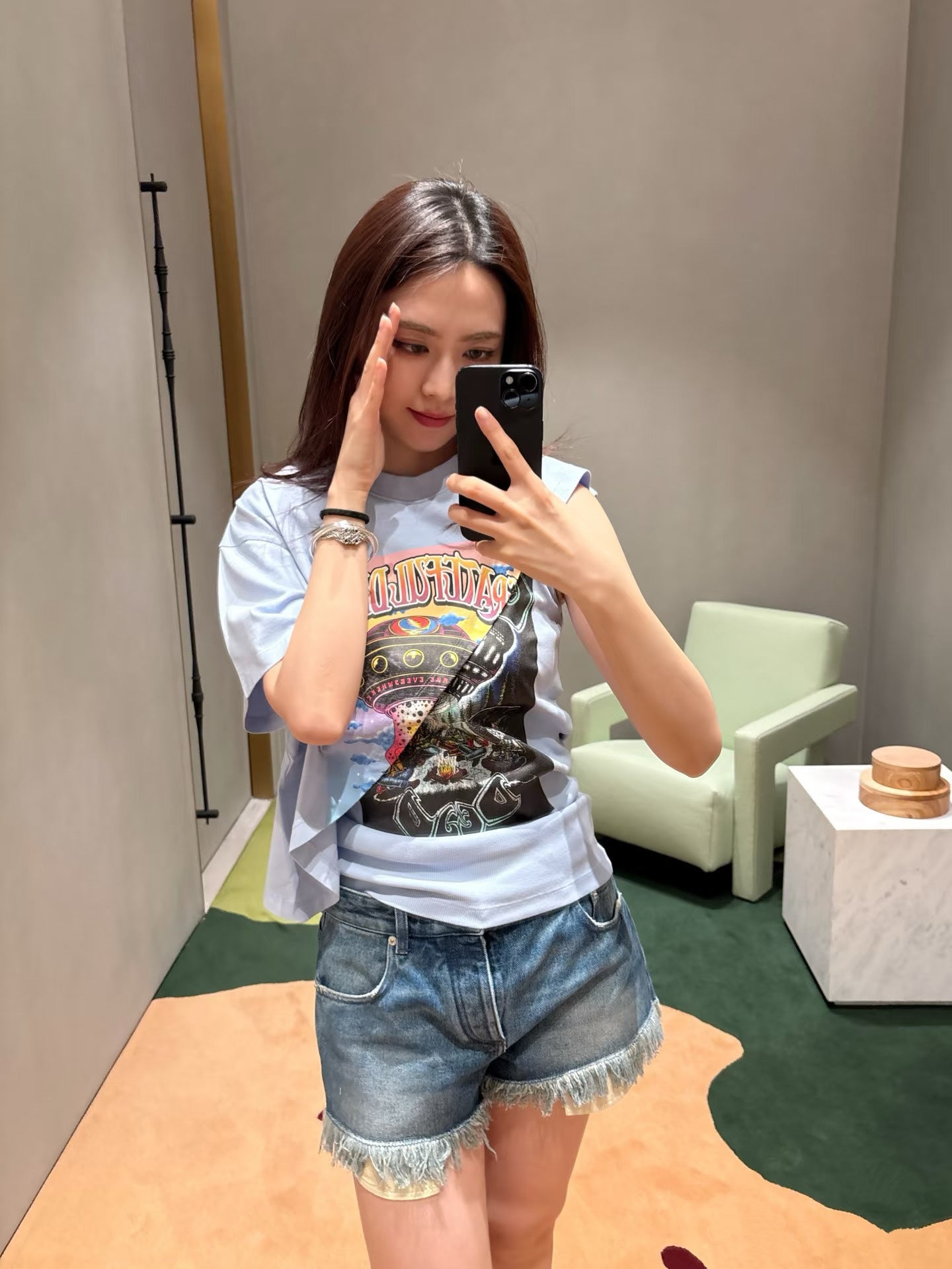 티모 공장 / 로에베 여성 반팔 티셔츠