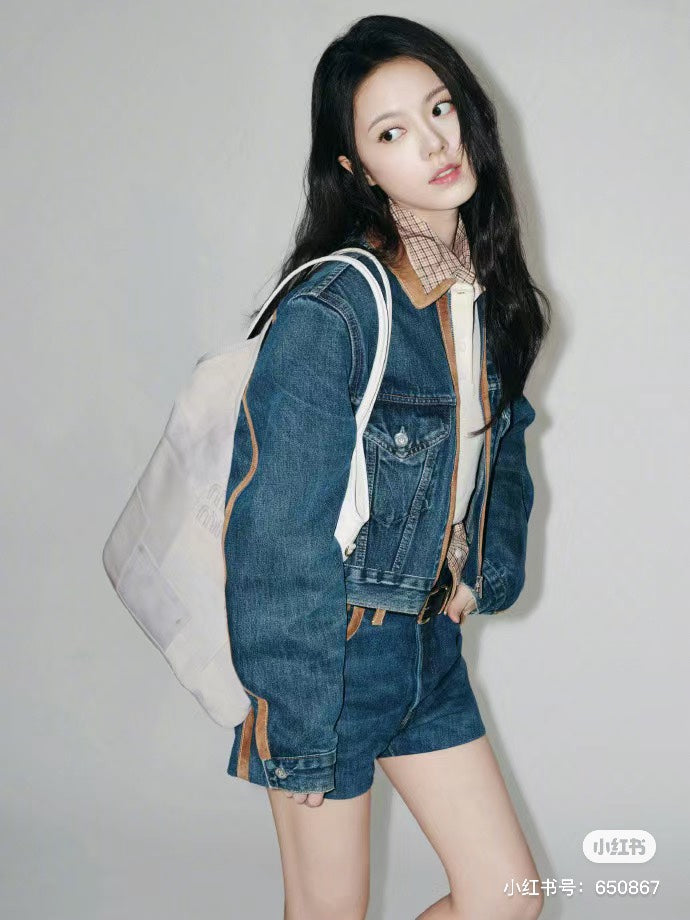 양 공장 / 미우미우 패치 쇼퍼백