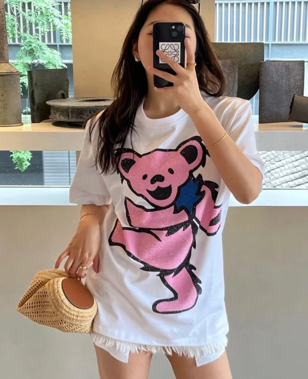 티모 공장 / 로에베 여성 반팔 티셔츠