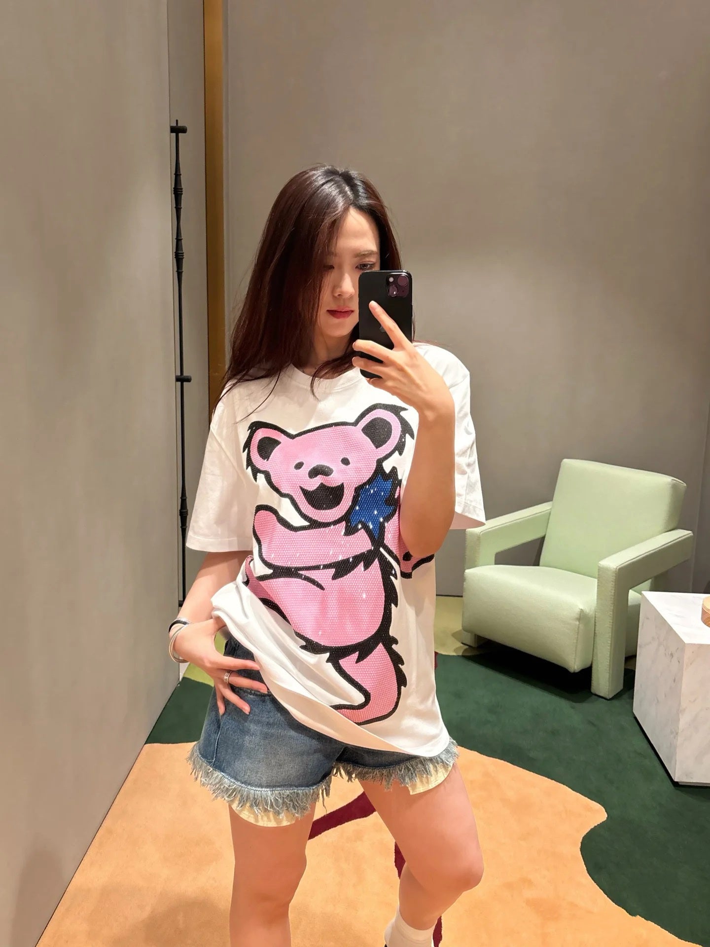 티모 공장 / 로에베 여성 반팔 티셔츠