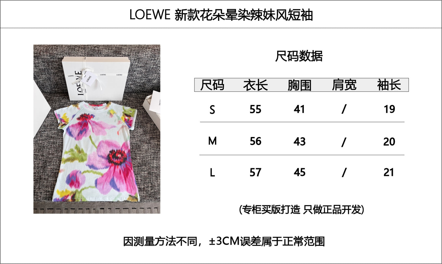 티모 공장 / 로에베 여성 반팔 티셔츠