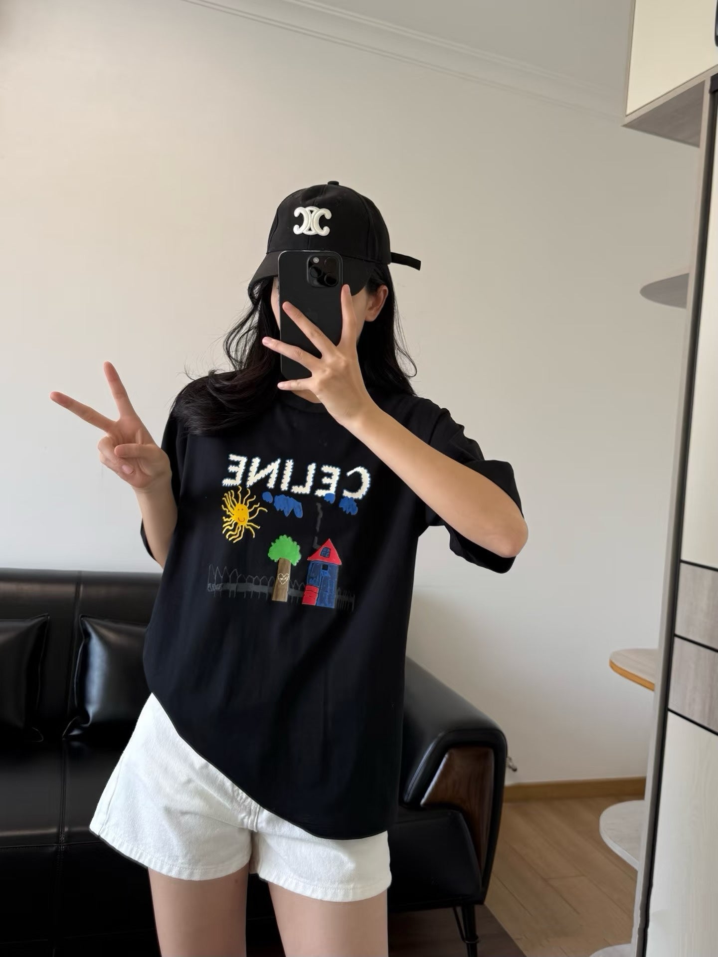 티모 공장 / 셀린느 여성 반팔 티셔츠