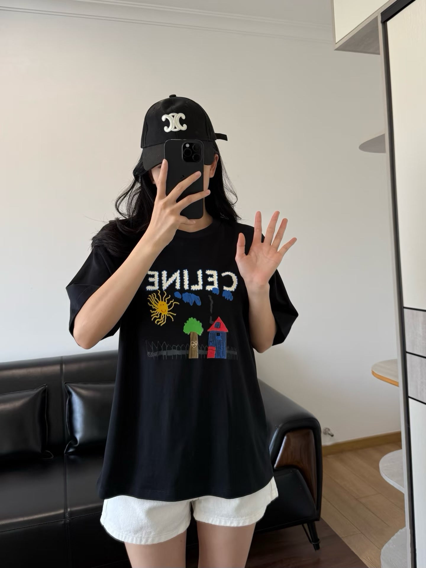 티모 공장 / 셀린느 여성 반팔 티셔츠