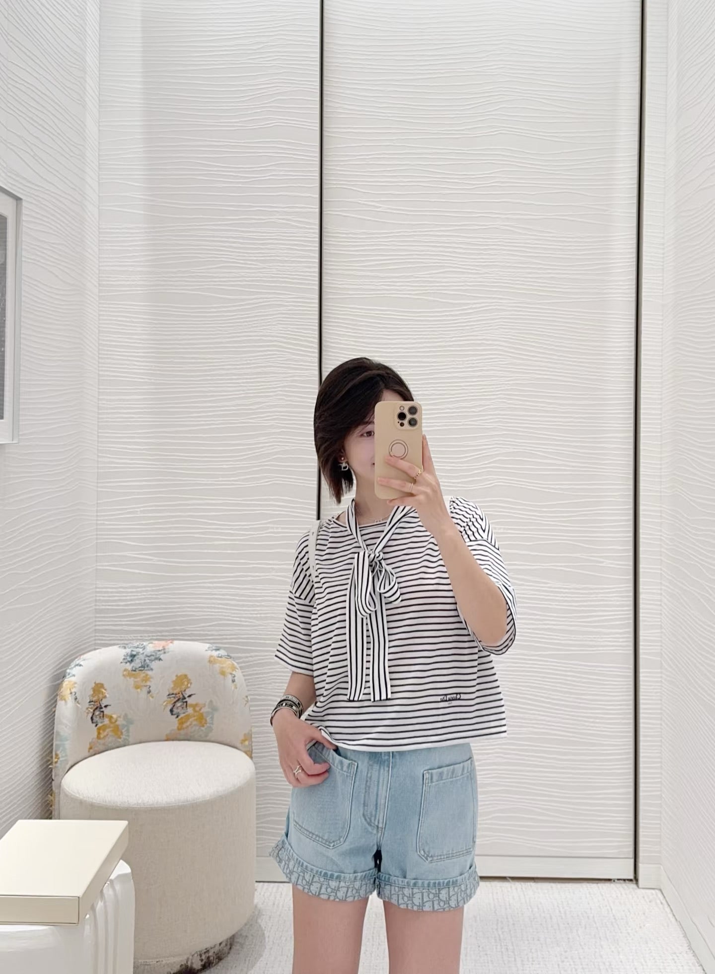 티모 공장 / 디올 여성 데님 반바지