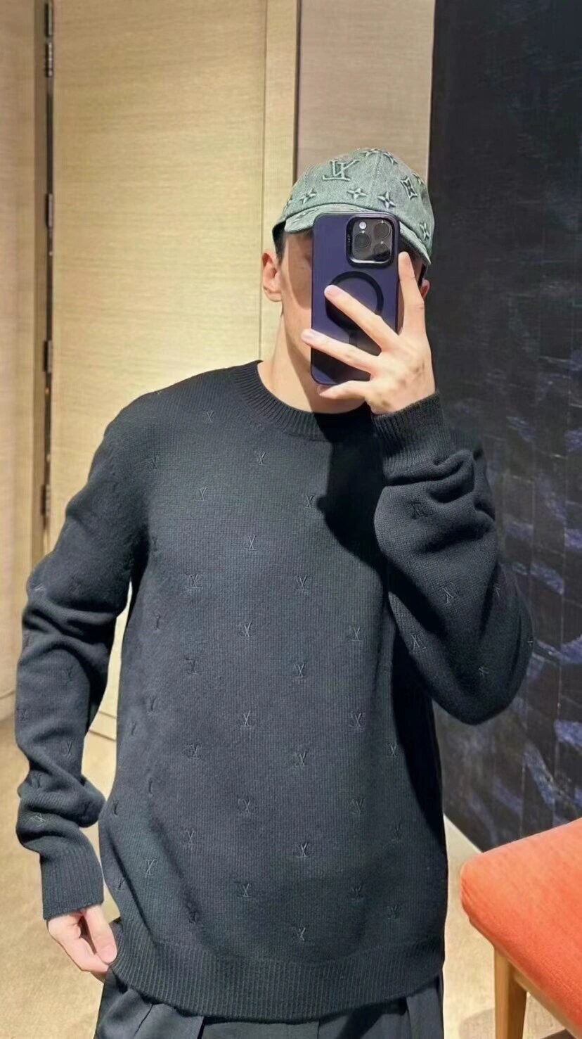 R공장 / 루이비통 남성 여성 자수 니트
