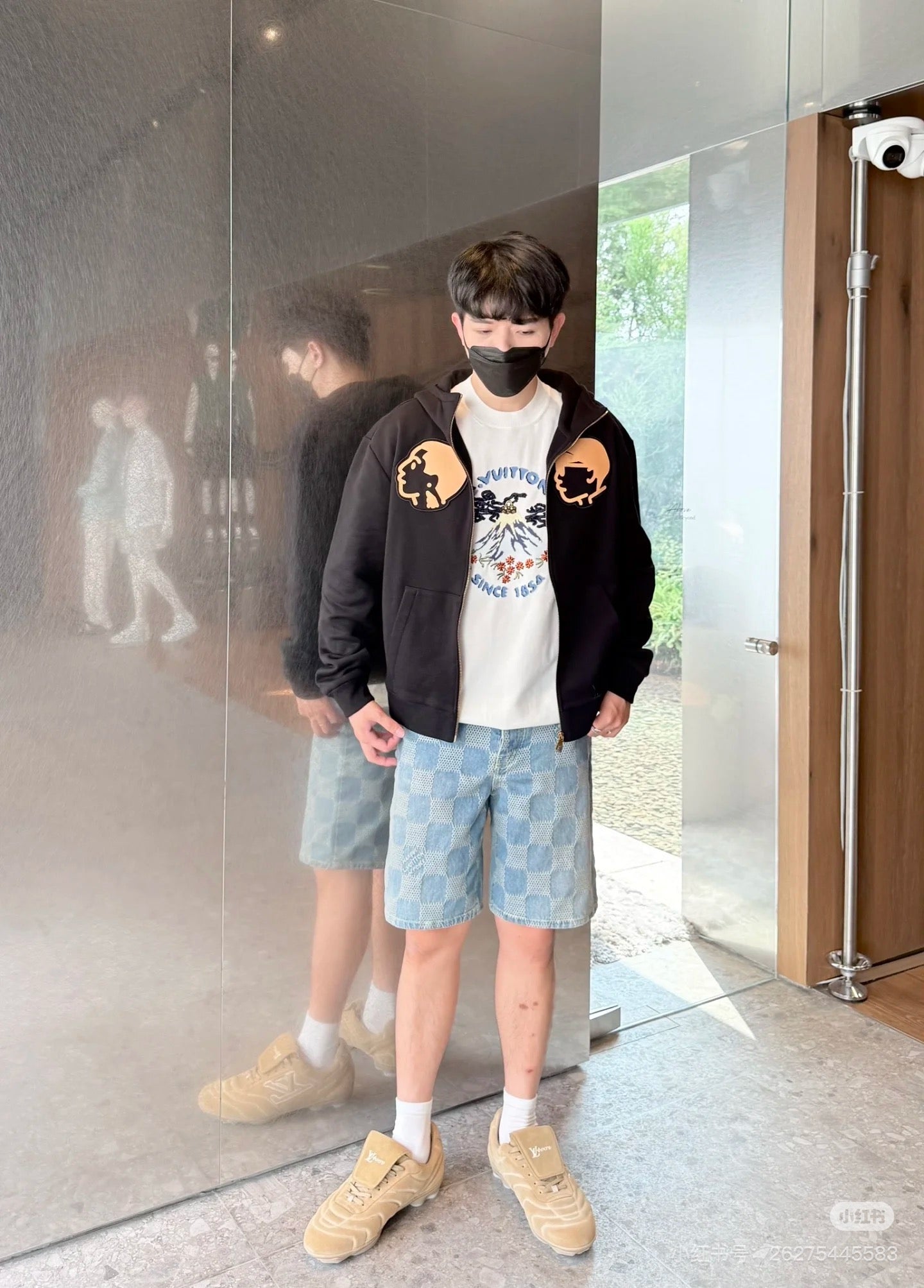 체인2호 / 루이비통 남성 여성 자수 맨투맨